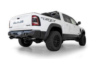 Ram 1500 TRX Bumper - Rear - Addictive Desert Designs - Bomber - Hammer Black - `21-`27